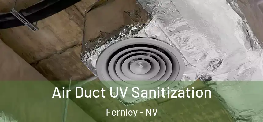  Air Duct UV Sanitization Fernley - NV