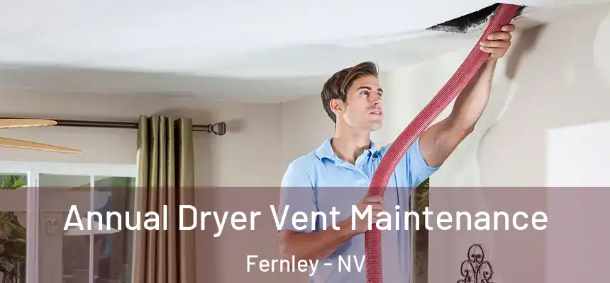  Annual Dryer Vent Maintenance Fernley - NV